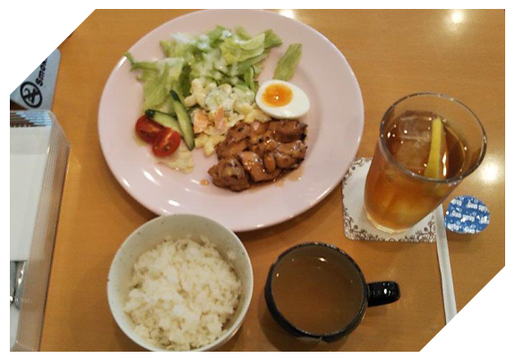 「彩葉庵」のランチセット